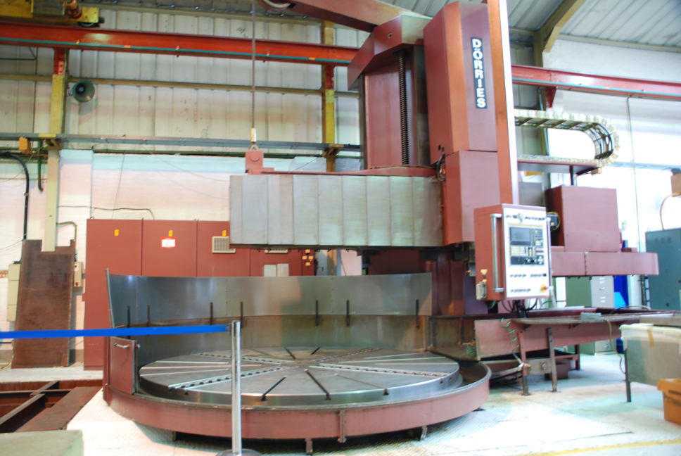 gebrauchte Karusselldrehmaschine - Einständer DÖRRIES CTE 320/3400 gebrauchte Karusselldrehmaschine - Einständer DÖRRIES CTE 320/3400